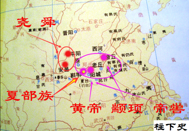 4000年前中原地区河南派与山西派关系