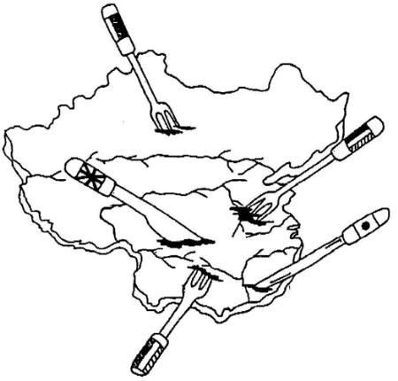 日本侵略中国方略:大卸八块,立关羽后人当皇帝