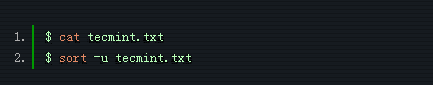 14个实战案例带你了解Linux的‘sort’命令