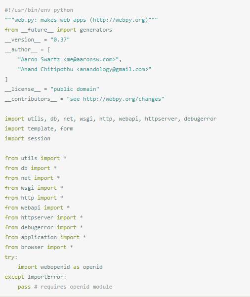 【Python】windows下Eclipse中安裝集成webpy框架