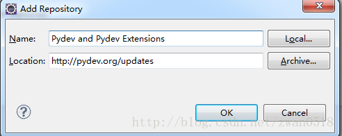 【Python】windows下Eclipse中安裝集成webpy框架