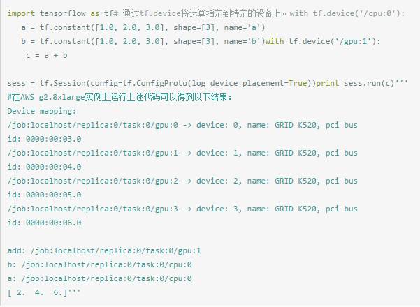 实战Google深度学习框架：TensorFlow计算加速