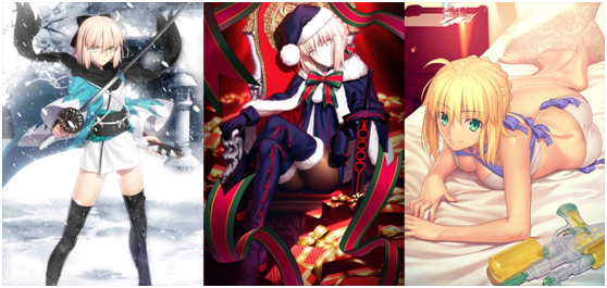 看了这么多年的fate,但你知道武内崇画过哪些脸