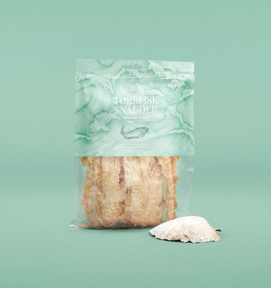 大海的饋贈(zèng)-海鮮食品魚肉干包裝設(shè)計(jì)