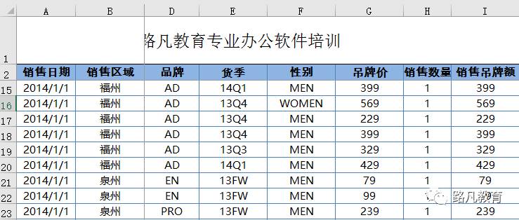 成都办公软件培训班