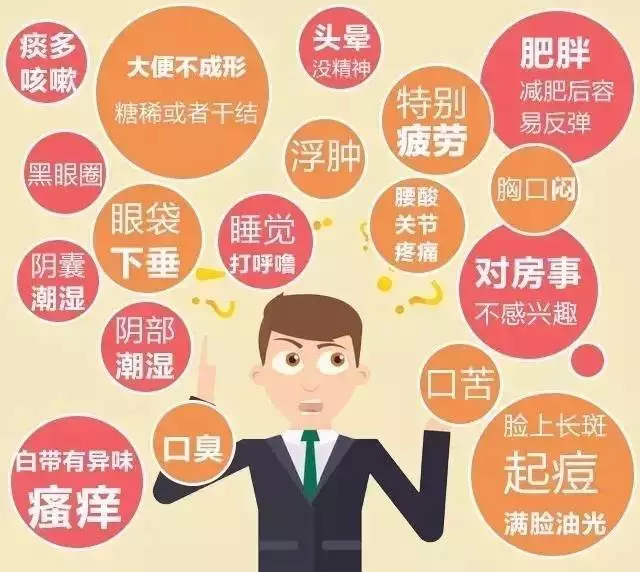 湿气重会造成哪些可怕的慢性病?