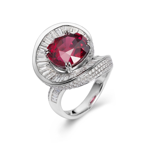 쳺챦ʯƷRuby Helix Ringոȡ챦ʯղػ¼