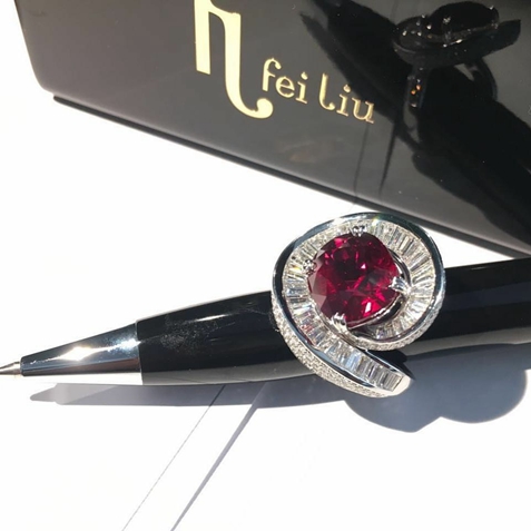 쳺챦ʯƷRuby Helix Ringոȡ챦ʯղػ¼