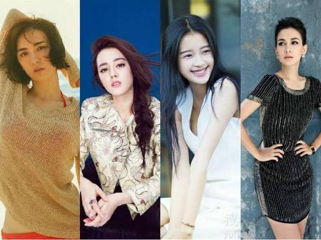 卢靖姗迪丽热巴吕佳容孙怡  盘点2017演艺事业开了挂的人气女星【娱乐新闻】风尚中国网