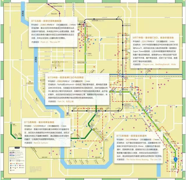 曼谷地铁图高清中文版