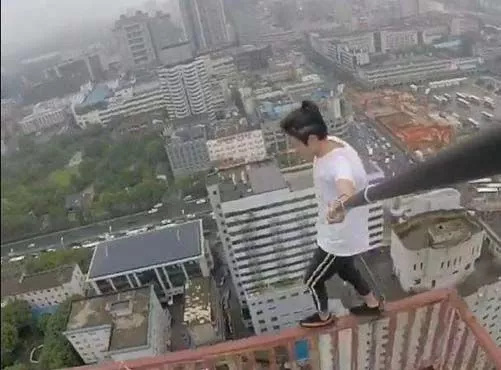 吴咏宁生前最后爬楼为商家炒作活动 火了可拿10万(图5)