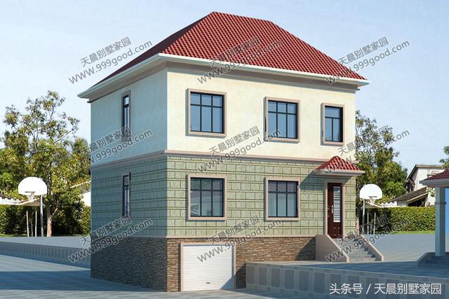 3套带地下室农村三层别墅,满分布局不怕你骄傲!90%人喜欢第三套