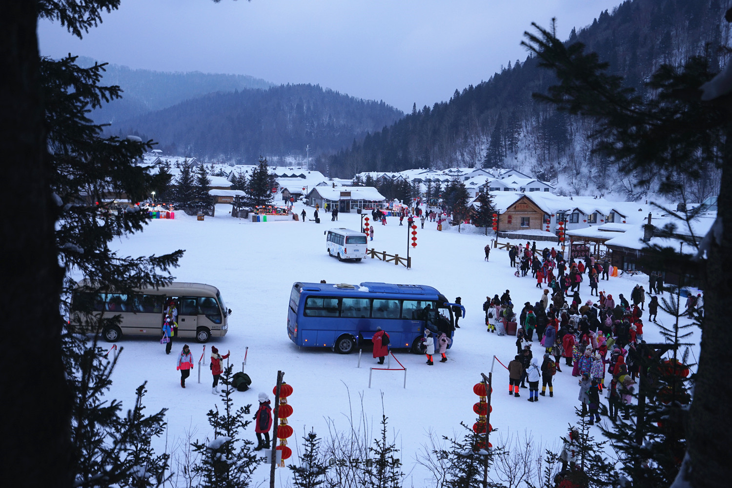 奇妙雪乡之夜，我愿在此与你相守