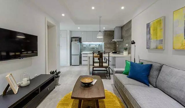 武汉小户型装修怎么省钱,55㎡单身公寓也