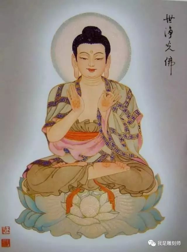 佛像图,过目增福