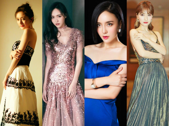 杨幂唐嫣吕佳容吴昕示范丝绒穿搭 实力诠释高级美(图1)