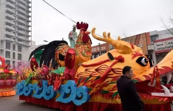 庄浪2018正月十二社火完整版，惊艳了世界(2)