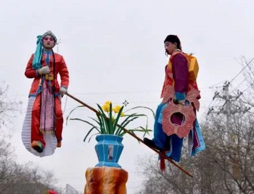 庄浪2018正月十二社火完整版，惊艳了世界(4)