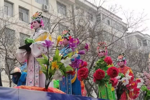 庄浪2018正月十二社火完整版，惊艳了世界(9)