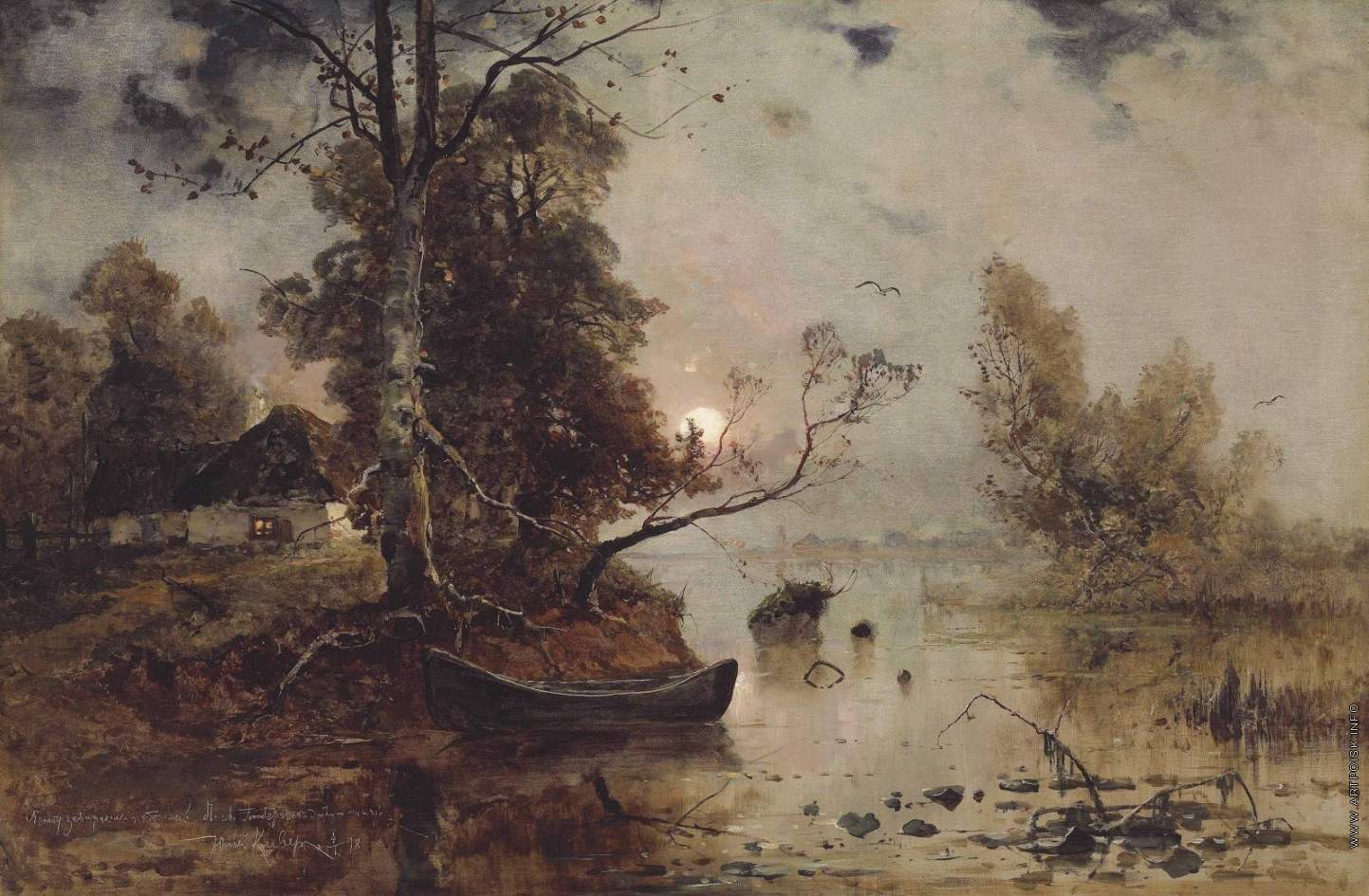 俄罗斯绘画:诗一样深沉的风景