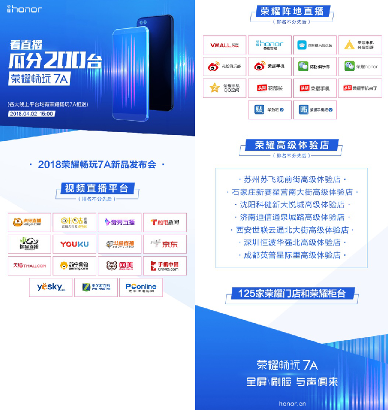 壕送200台手机！荣耀畅玩7A强势来袭，快来打Call吧【数码&手机】风尚中国网