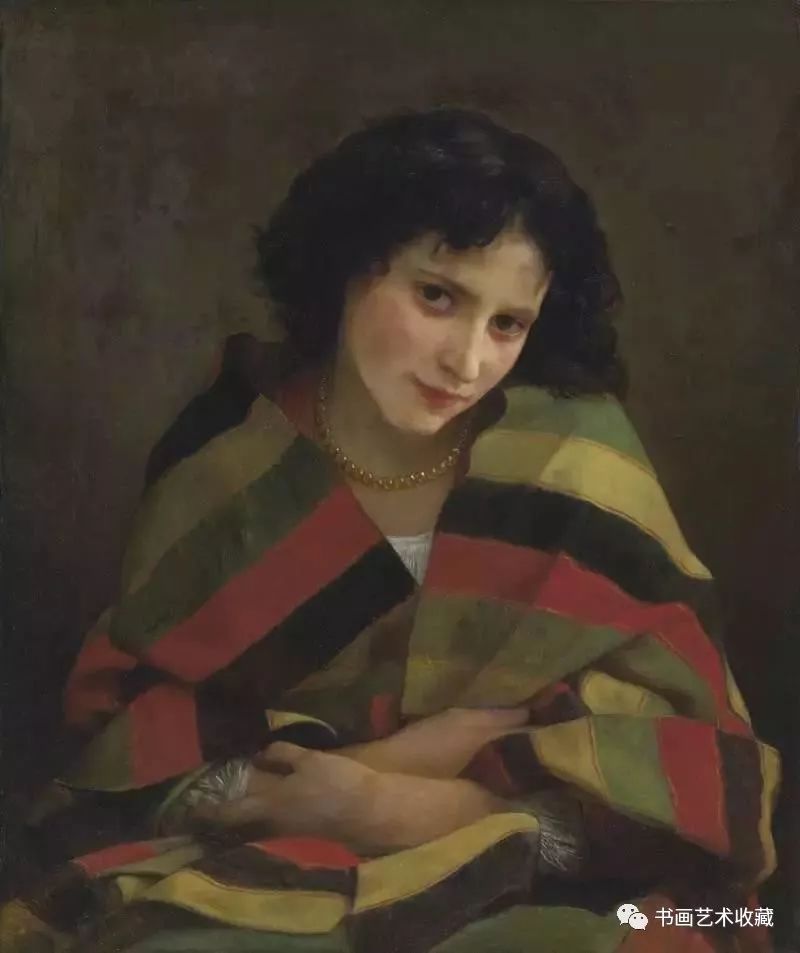 世界油画经典：大师布格罗描绘的生动人物形象