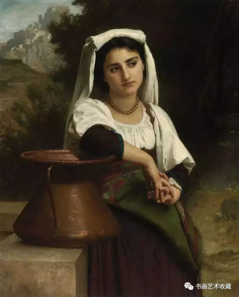 世界油画经典：大师布格罗描绘的生动人物形象