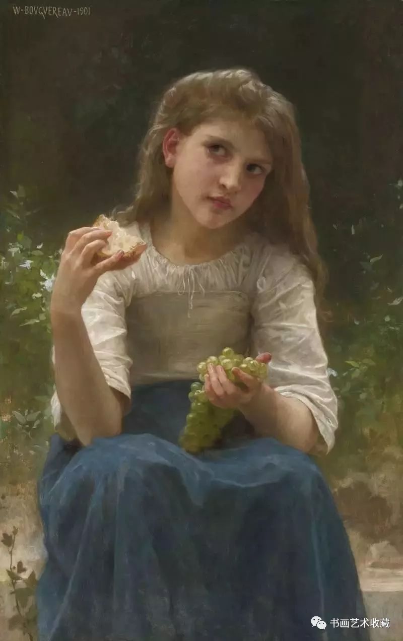 世界油画经典：大师布格罗描绘的生动人物形象