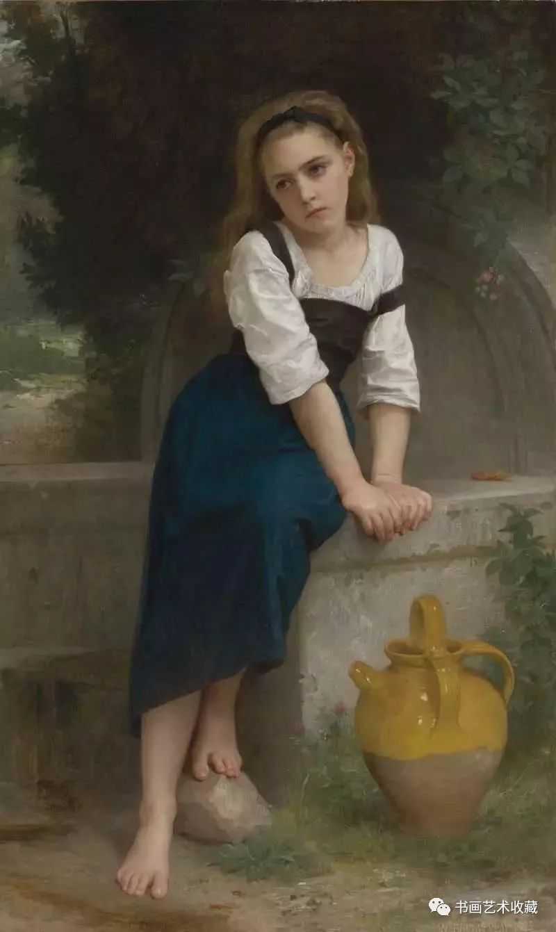 世界油画经典：大师布格罗描绘的生动人物形象