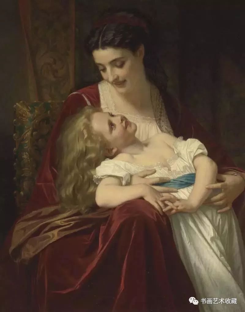 世界油画经典：大师布格罗描绘的生动人物形象