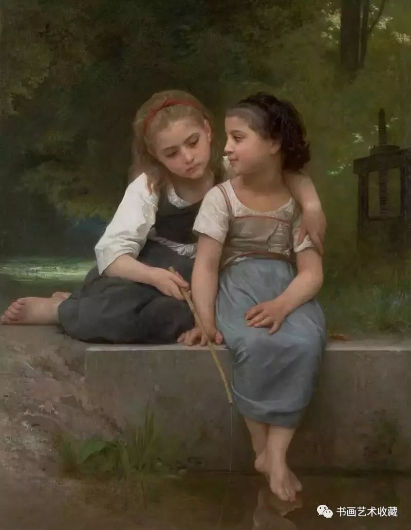 世界油画经典：大师布格罗描绘的生动人物形象