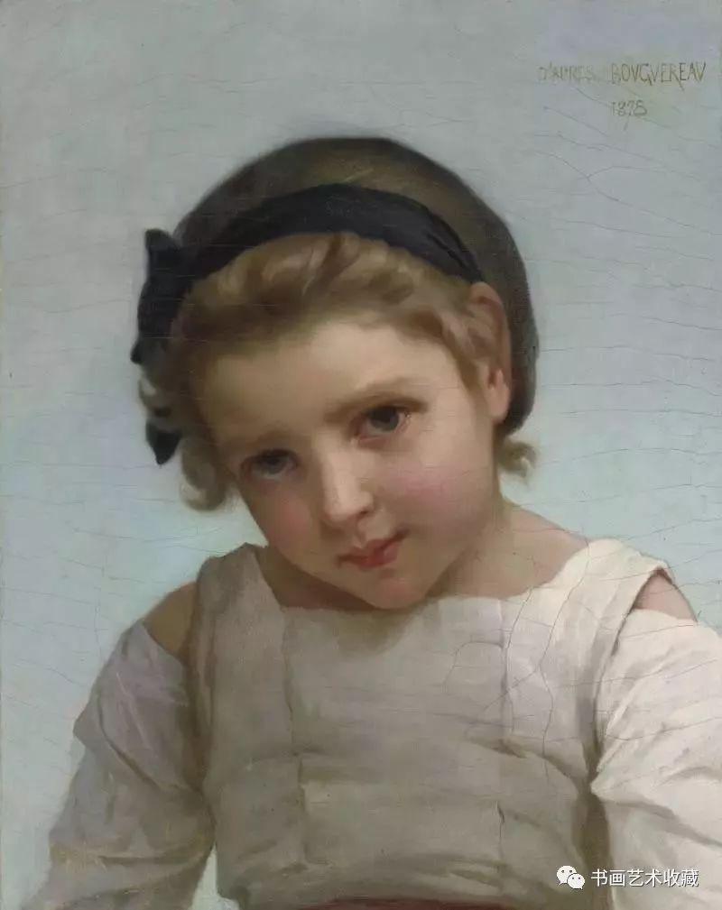 世界油画经典：大师布格罗描绘的生动人物形象