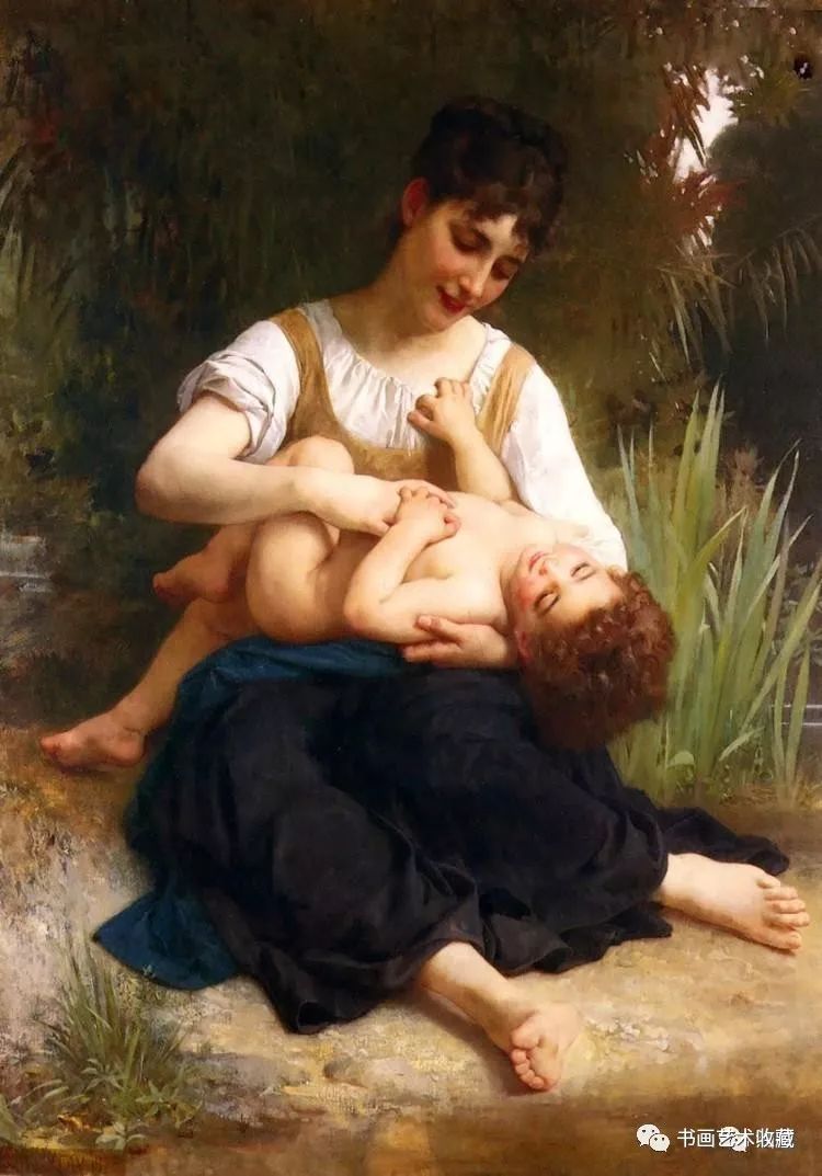 世界油画经典：大师布格罗描绘的生动人物形象