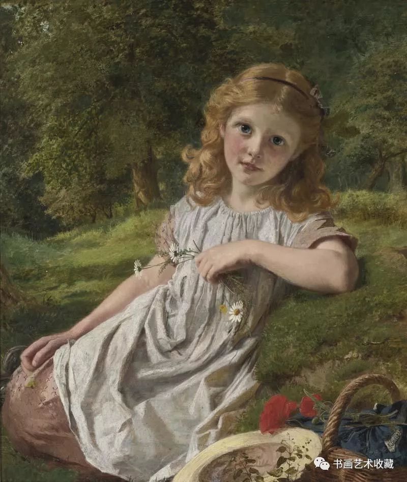 世界油画经典：大师布格罗描绘的生动人物形象