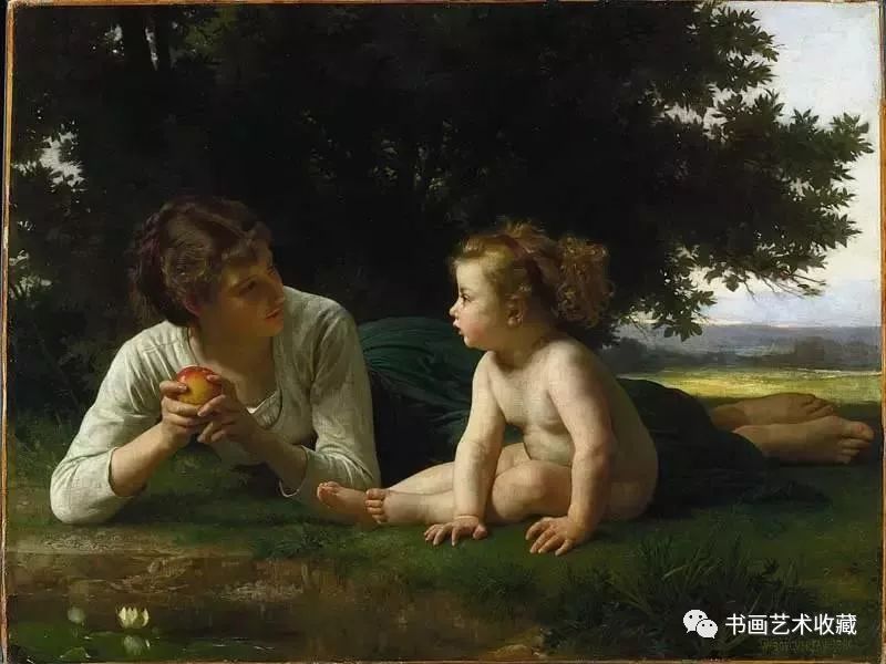 世界油画经典：大师布格罗描绘的生动人物形象