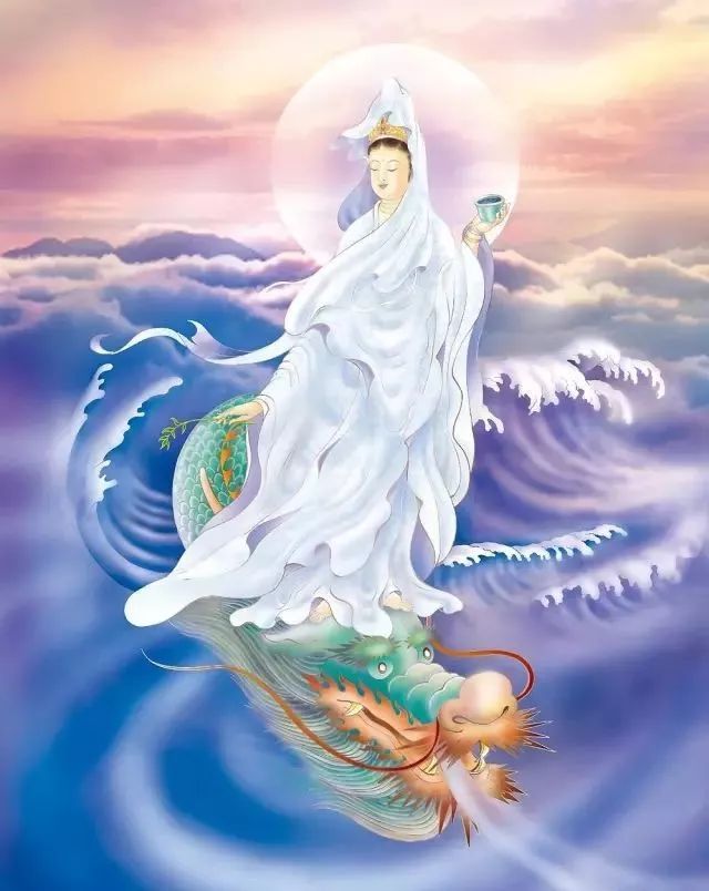 乘龙观音的故事，天龙护法，吉祥如意!
