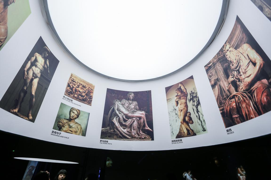 米开朗基罗全球巡展降临杭城,沉浸式体验巅峰的意式美学