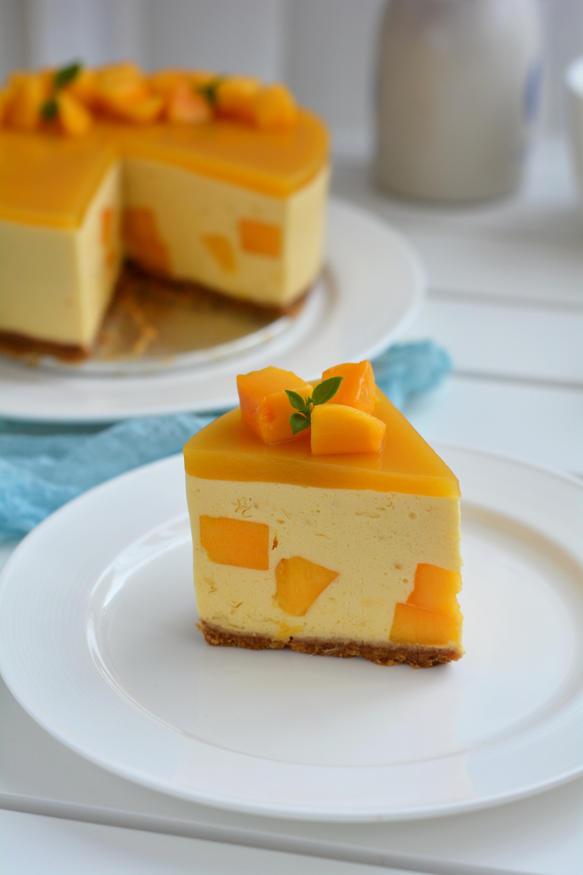 芒果慕斯：酸甜开胃轻松去暑