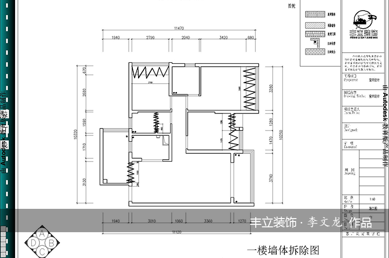 信中立裝飾
