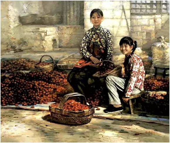 油画入门314|农村油画人物!美极了!
