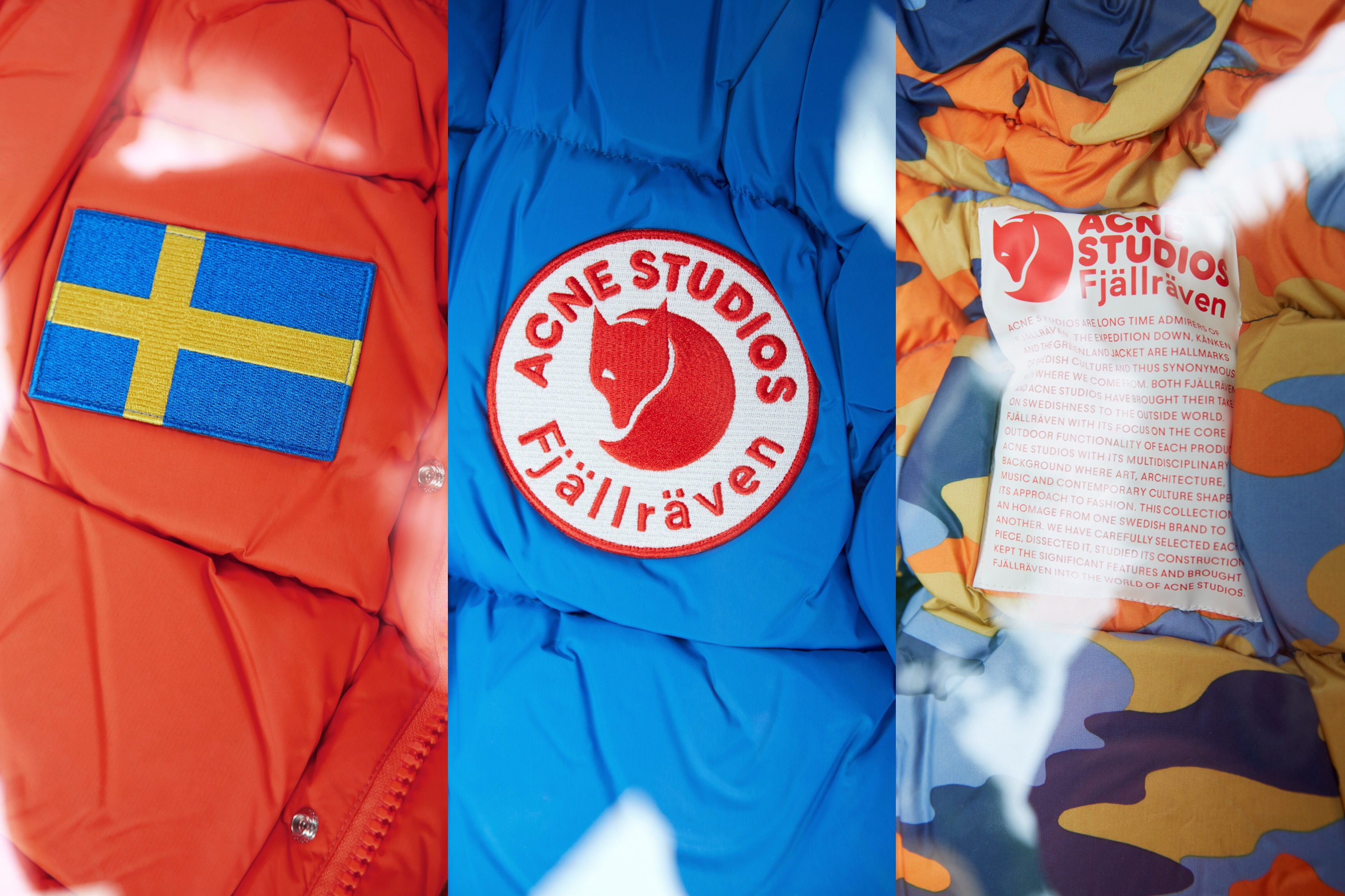 Fjällräven首次携手Acne Studios，推出联名合作系列