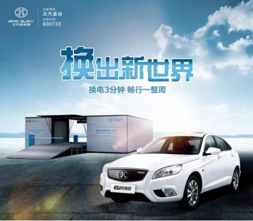 售价7.98万,北汽EU300快换版3分钟换电划算吗
