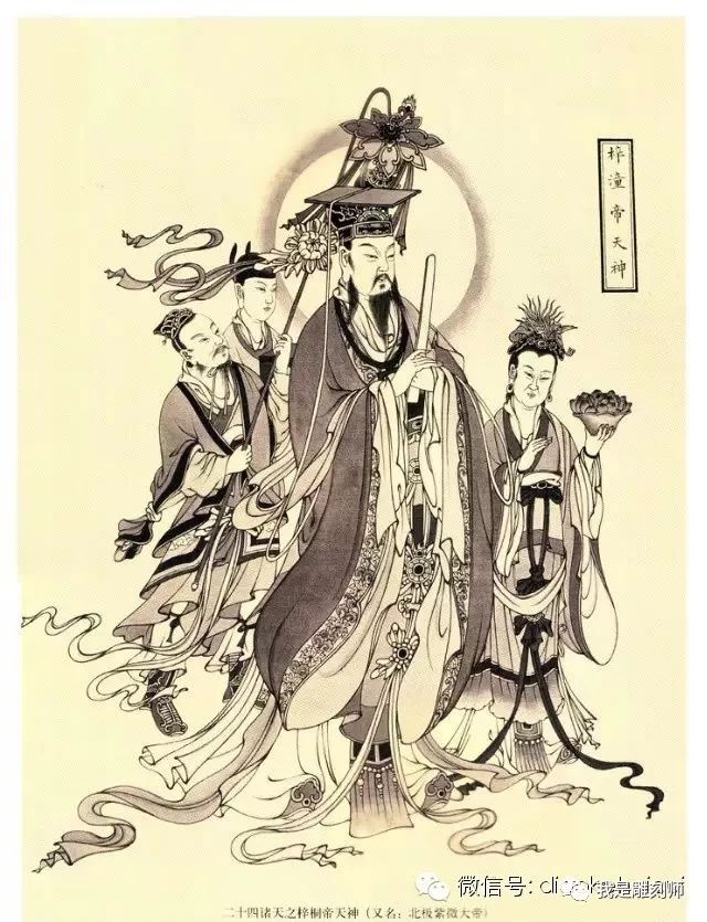 京城顽主,翡翠雕刻素描天神,菩萨设计图