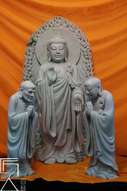 一佛两弟子