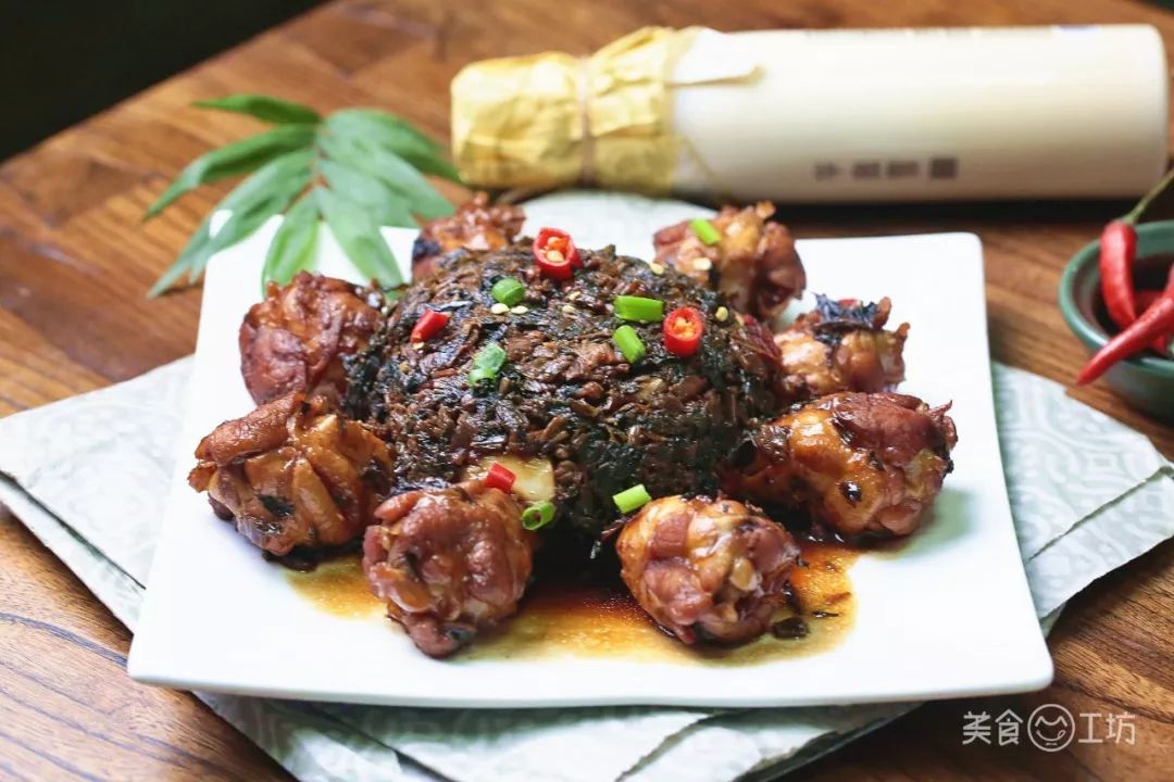 扣肉简谱_梅菜扣肉(2)