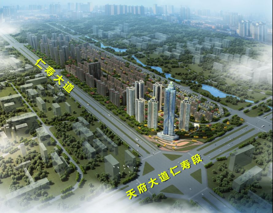 洋气了，天府大道再添180米新地标！一座新城就此浮出水面！