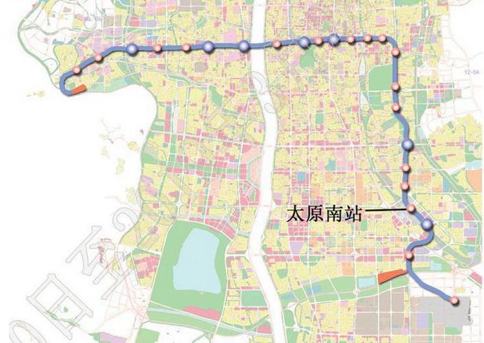 重磅太原地铁1号线来了24个站点规划密集公示