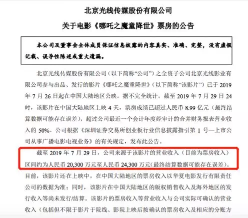 《哪吒》已逆天，光线何时能“改命”？