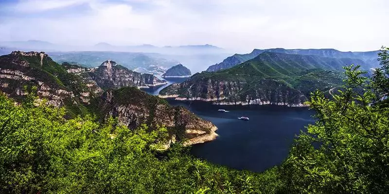 黄河三峡的水涨起来了！