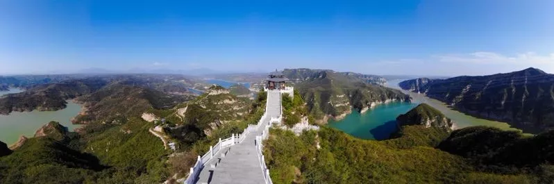 黄河三峡的水涨起来了！